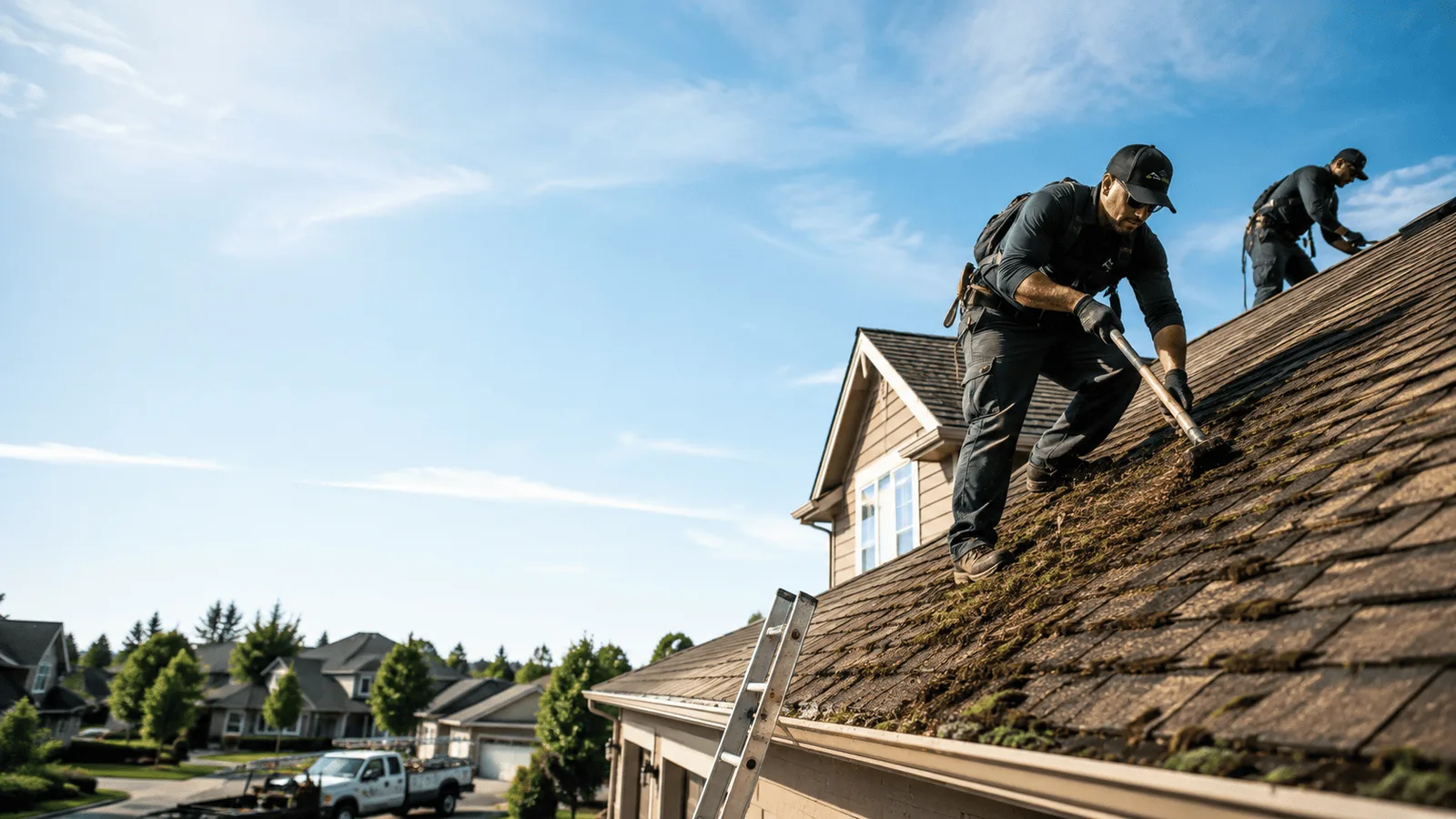Roof Moss Removal in Brookline, NH near me